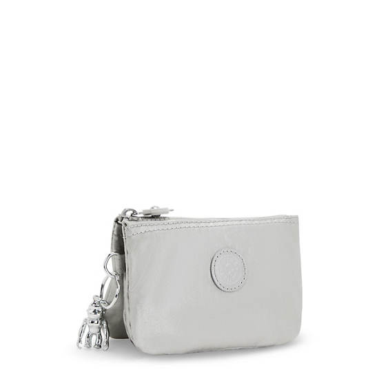 Kipling Creativity Small Metallic Pouch Táska Titán | HU 2109XY